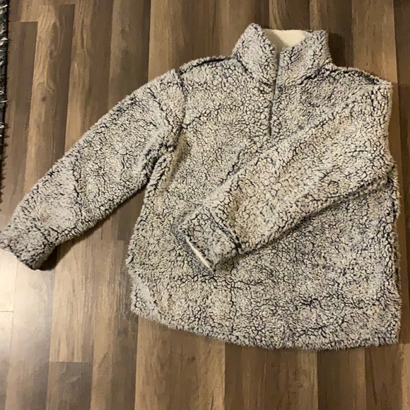 sherpa half zip jacket - Picture 1 of 2